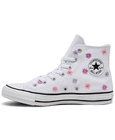 Converse Big Girls Chuck Taylor All Star Florals High Top Casual Sneakers from Finish Line