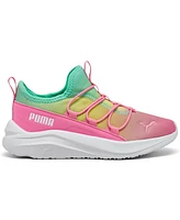 Puma Little Kids Soft Ride One4All Slip-On Fade Casual Sneakers from Finish Line
