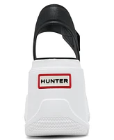 Hunter Women's Abel Square Toe Wedge Casual Sandals from Finish Line