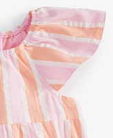 First Impressions Baby Girls Striped Seersucker Cotton Sunsuit, Exclusively at Macy's