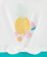 First Impressions Baby Girls Fruit Graphic Colorblocked Sunsuit, Exclusively at Macy's