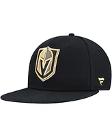 Fanatics Men's Black Vegas Golden Knights Core Fitted Hat