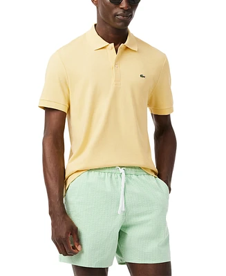 Lacoste Men's Regular Fit Pima Cotton Short Sleeve Polo Shirt - C7Z