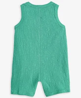 First Impressions Baby Boys Knit Gauze Sunsuit, Exclusively at Macy's