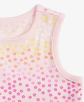 First Impressions Baby Girls Gradient Floral-Print Tank Dress, Exclusively at Macy's