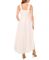 Vince Camuto Women's Tiered Square-Neck Maxi Dress