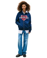 Tommy Girl Women's Full Zip Hoodie