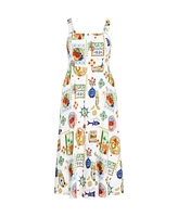 City Chic Plus Capria Print Maxi Dress