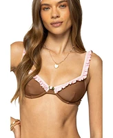Edikted Women's Kellie Cupped Bikini Top