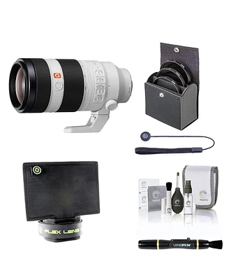 Sony Fe 100-400mm f/4.5-5.6 Gm Oss Lens for Sony E, Bundle with ProOptic 77mm Filter Kit, Flex Lens Shade, Lens Cleaner, Cleaning Kit, Lens Cap Tether