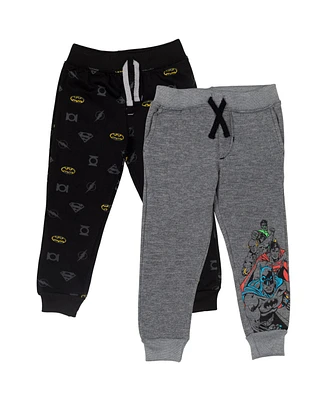 Justice League Toddler Boys 2 Pack Jogger Pants