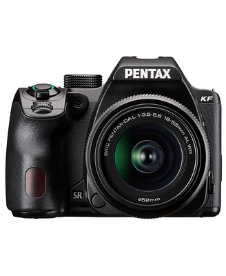 Pentax Kf Dslr Camera with Da L 18-55mm f/3.5-5.6 Al Wr Lens, Black