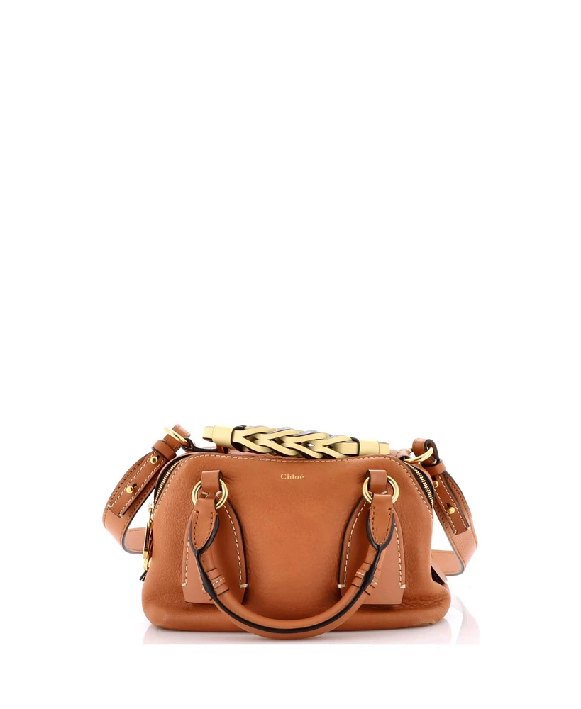 Pre-Owned Chloe Small Daria Bag Leather