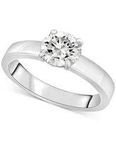 Gsi Certified Diamond Solitaire Engagement Ring (1 ct. t.w.) 14k White or Yellow Gold