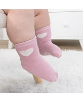 The Peanutshell Baby Girls 12pk Cotton Socks, Pastel/Multi