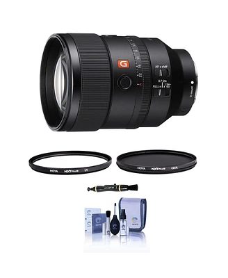 Sony Fe 135mm F1.8 Gm Lens for Sony E, Bundle with Hoya Nxt Plus 82mm Uv+Cpl Filter Kit, Cleaning Kit, Lens Cleaner