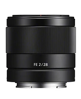Sony Fe 28mm f/2 Lens for Sony E, Bundle with 49mm Filter Kit, Cleaning Kit