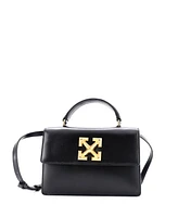 Pre-Owned Off White Jitney 1.4 Bag Leather