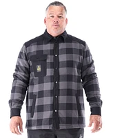RefrigiWear Men's Heavyweight Flannel Work Shirt