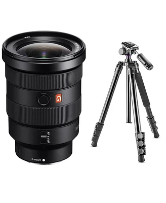 Sony Fe 16-35mm f/2.8 Gm Lens for Sony E with Vanguard Alta Pro 264AT Tripod and Tbh-100 Head