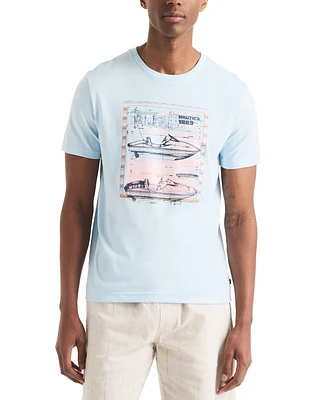 Nautica Men's Jet Ski Graphic T-Shirt