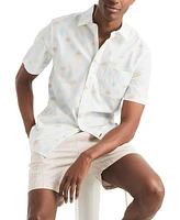 Nautica Men's Classic-Fit Tropical-Print Shirt