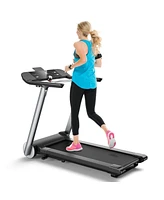 Italian Designed Folding Treadmill with Heart Rate Belt and Fatigue Button