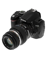 Fotodiox Lens Mount Adapter with 1.4x Multi-Coated Focus Correction Lens for Olympus Om Lens to Nikon F Mount Camera