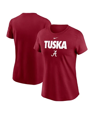Nike Women's Crimson Alabama Tide Local Ultimate Chant T-Shirt
