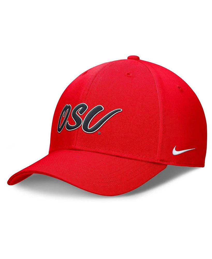 Nike Men's Scarlet Ohio State Buckeyes Club Adjustable Hat