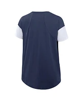Nike Women's Navy New York Yankees Flowy Fashion T-Shirt
