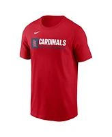 Nike Men's Red St. Louis Cardinals Team Block T-Shirt