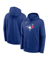 Nike Men's Royal Toronto Blue Jays Logo Club Fleece Pullover Hoodie