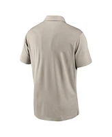 Nike Men's Gray/Oatmeal Washington Nationals 2025 City Connect Fashion Legacy Icon Vapor Performance Polo Shirt