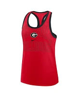 Nike Women's Red Georgia Bulldogs Primetime Tri-Blend Racerback Tank Top