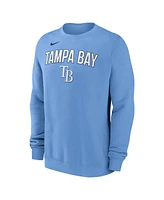 Nike Men's Light Blue Tampa Bay Rays Pullover Sweatshirt