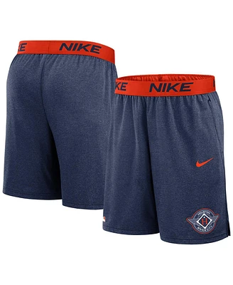 Nike Men's Navy/Orange Houston Astros 2025 City Connect Authentic Collection Knit Shorts