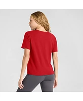 Fanatics Women's Red St. Louis Cardinals Fan Fave Stadium Slub Boxy T-Shirt
