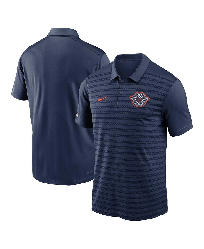 Nike Men's Navy Houston Astros 2025 City Connect Authentic Collection Victory Performance Polo Shirt