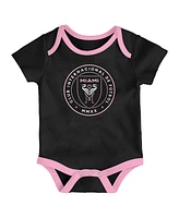 Outerstuff Newborn Inter Miami Cf Loyal Buddies Bodysuit 3-Pack