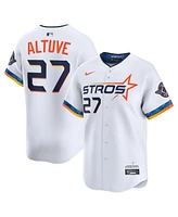 Nike Men's Jose Altuve White Houston Astros 2025 City Connect Limited Player Jersey