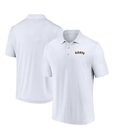 Fanatics Men's White San Francisco Giants Component Polo Shirt