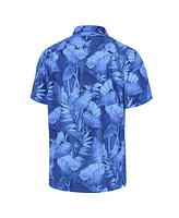 Tommy Bahama Men's Light Blue Florida Gators Coast Nuevo Fronds Camp Button-Up Shirt