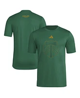 Adidas Men's Green Portland Timbers 2025 Jersey Hook Aeroready T-Shirt