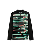 Puma Men's Black Portugal National Team 2025 Pre-Match Quarter-Zip Top