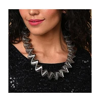 Sohi Women's Swirl Statement Necklace