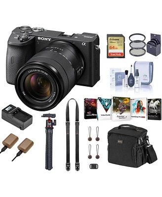 Sony Sony Alpha a6600 Mirrorless Camera with 18-135mm Lens