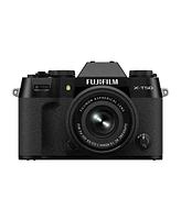 Fujifilm X-T50 Mirrorless Camera, Black with Xc 15-45mm f/3.5-5.6 Ois Pz Lens, Bundle with 64GB Sdxc Memory Card, Alpine 120 Shoulder Bag