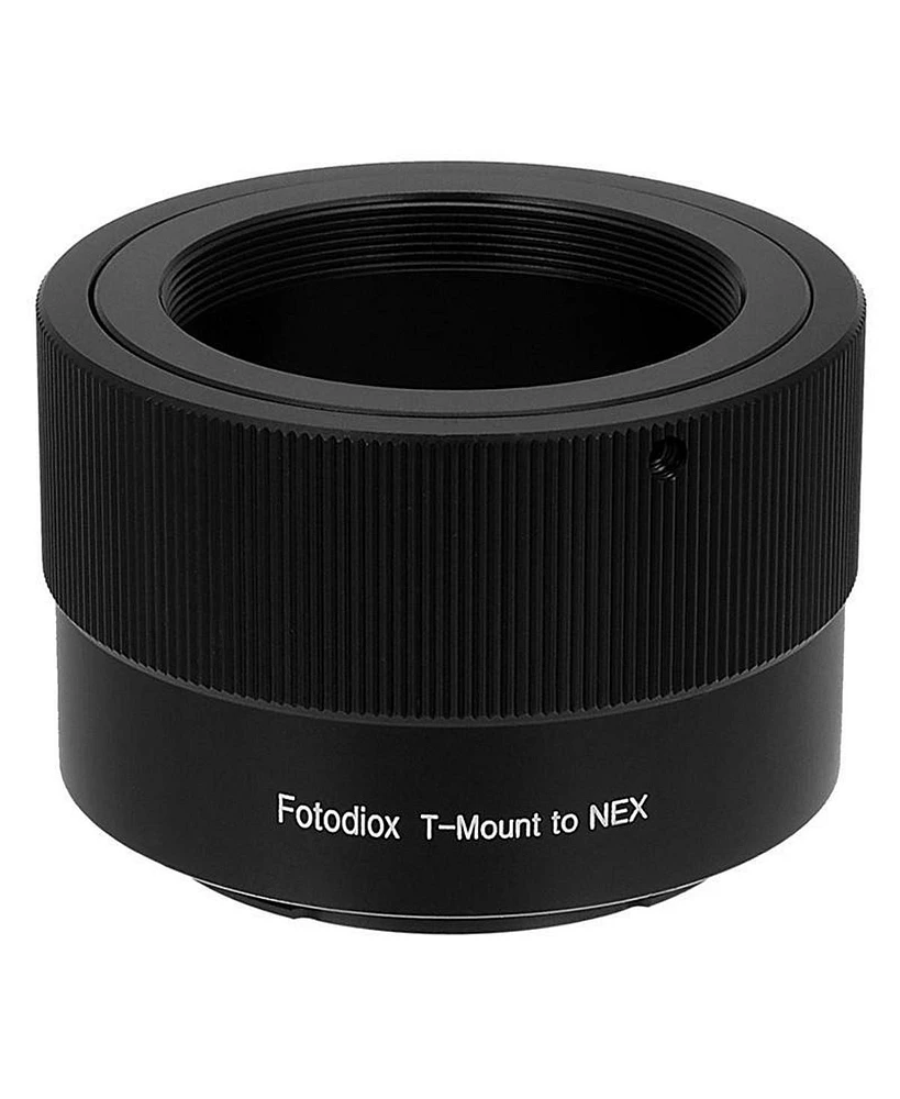 Fotodiox Lens Mount Adapter for T-Mount (T/T-2) Screw Mount Slr Lens to Sony Alpha E-Mount Mirrorless Camera Body