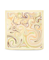 Steve Madden Swirl Away Satin Square Scarf